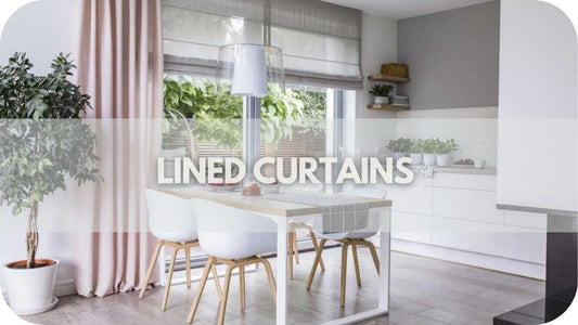 What are lined curtains