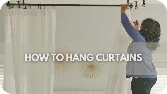 How to Hang Curtains